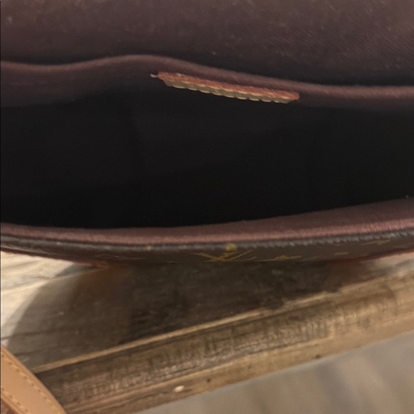 Louis Vuitton Dark Brown and Tan Crossbody Bag - Picture 4 of 6